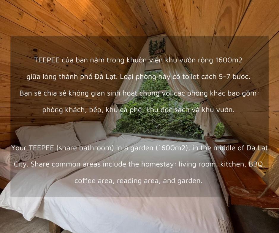 Nap O Teepee Homestay Đà Lạt Exterior foto